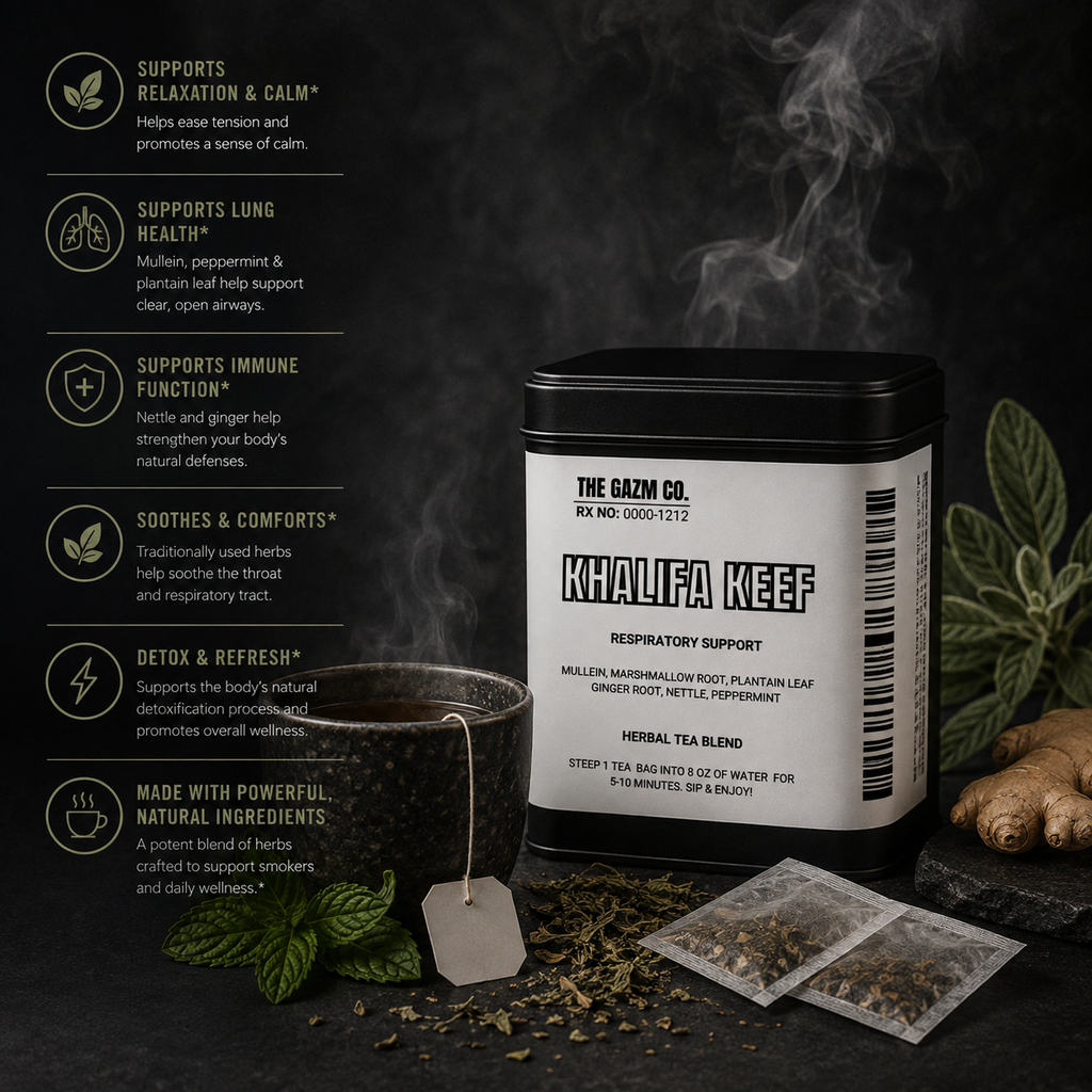"KHALIFA KEEF" Respiratory Support Tea