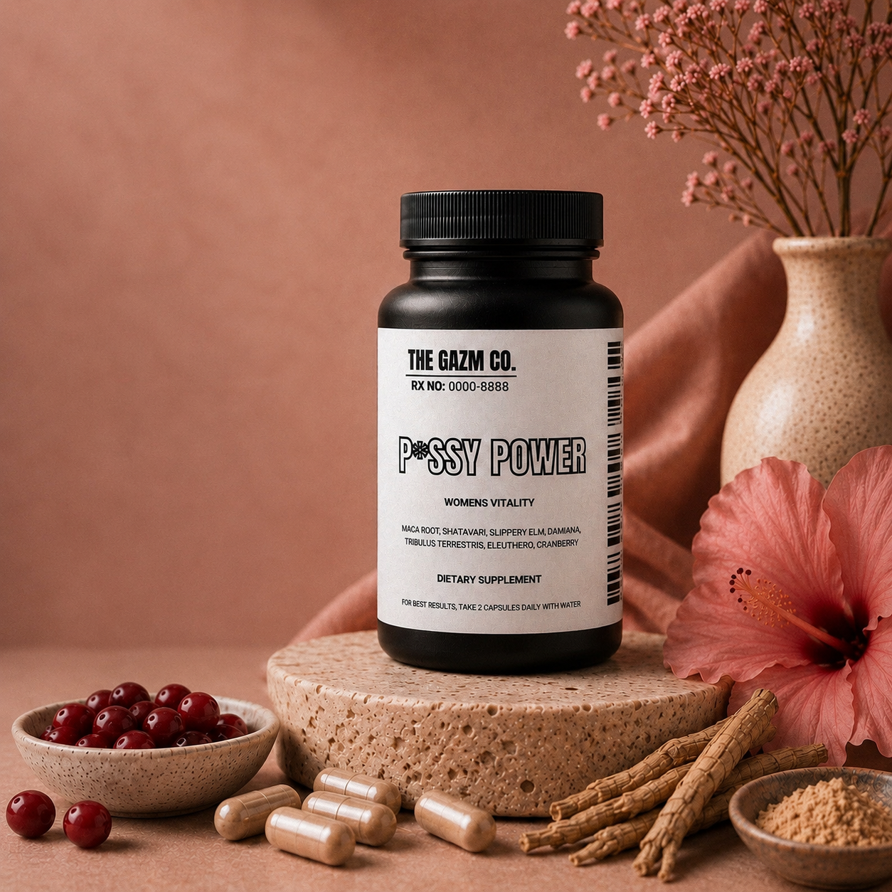 "P*SSY POWER" Women's Vitality